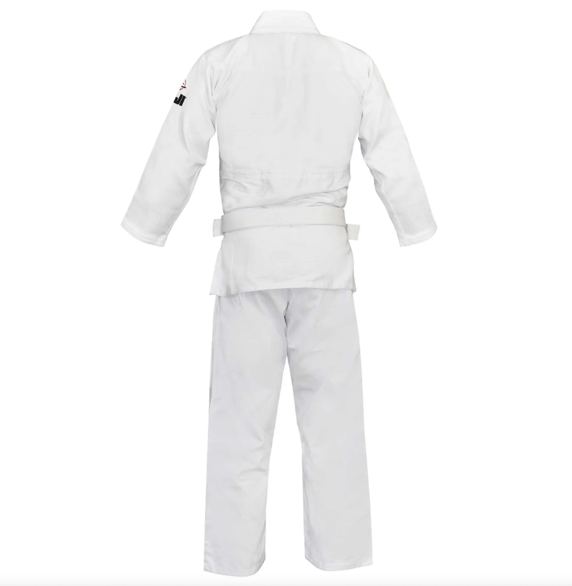 Fuji Solid Rank Karate Judo Taekwondo Belt - Premium Cotton Martial Arts Belt (White, 6)