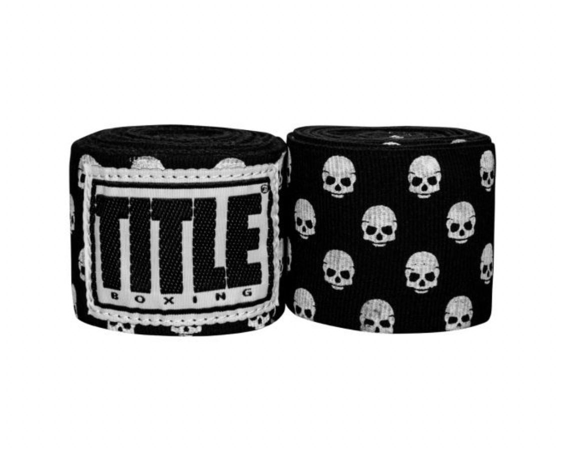 TITLE Boxing Print Hand Wraps 180