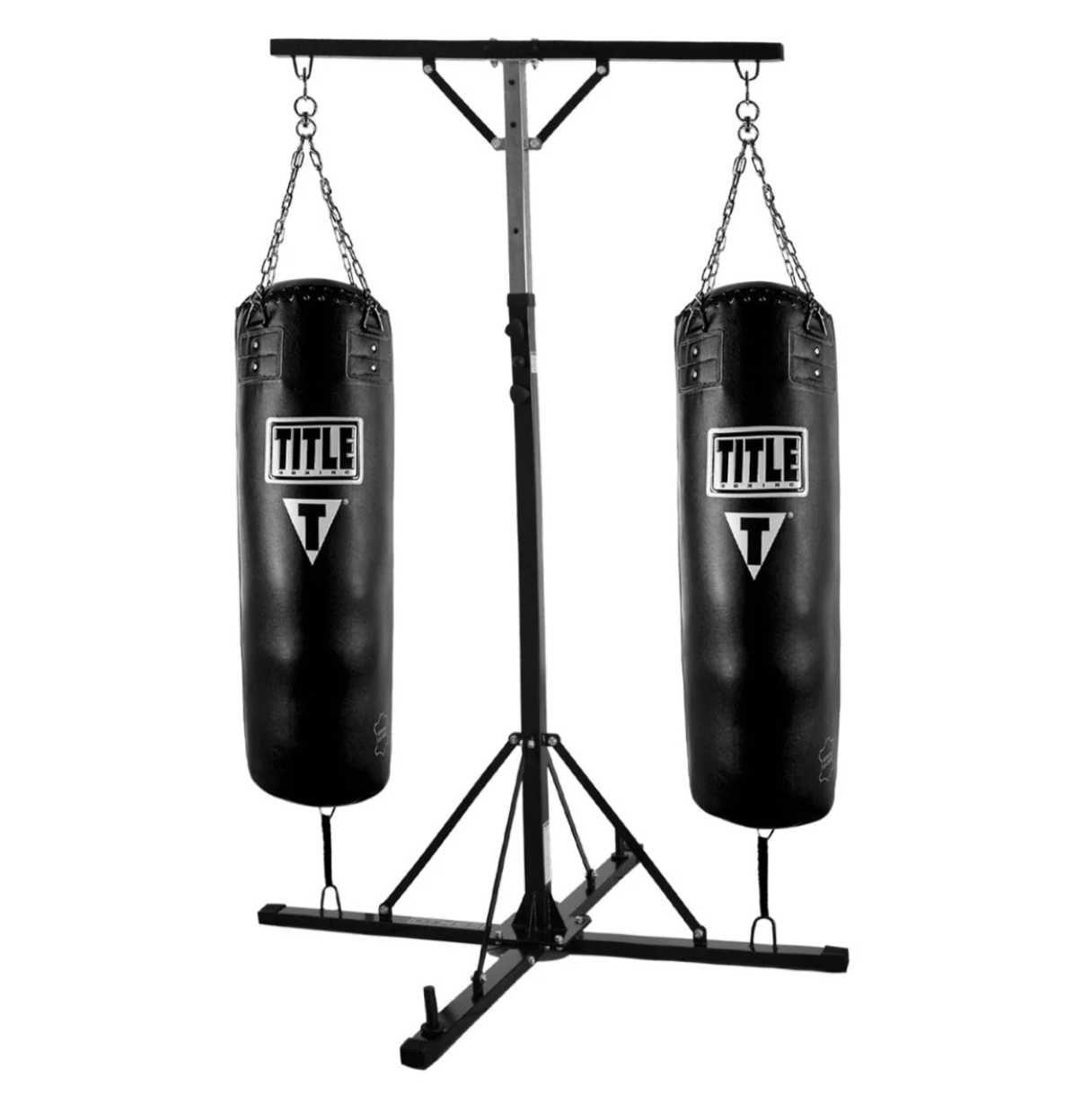 TITLE Double Trouble Heavy Bag Stand Pre Order HNL Fight Shop